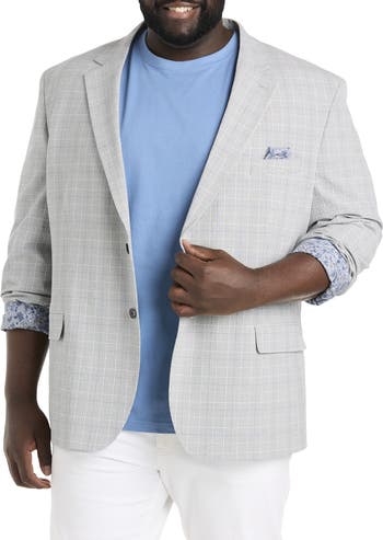 Oak Hill by DXL Seersucker Sport Coat Nordstrom