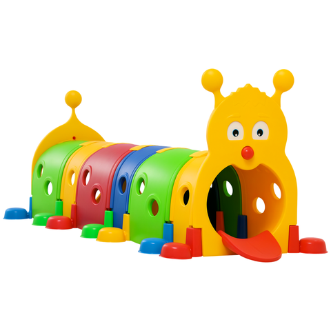 Kids Caterpillar Tunnel for Climb-N-Crawl, Indoor/Outdoor Use