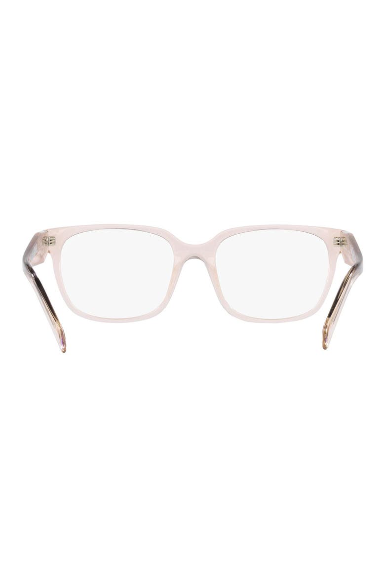 54mm Rectangular Optical Glasses, Alternate, color, CRYSTAL