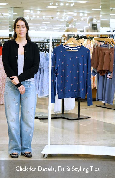 PJ Salvage Star Spangled Summer Pajama Top (Women) | Nordstrom