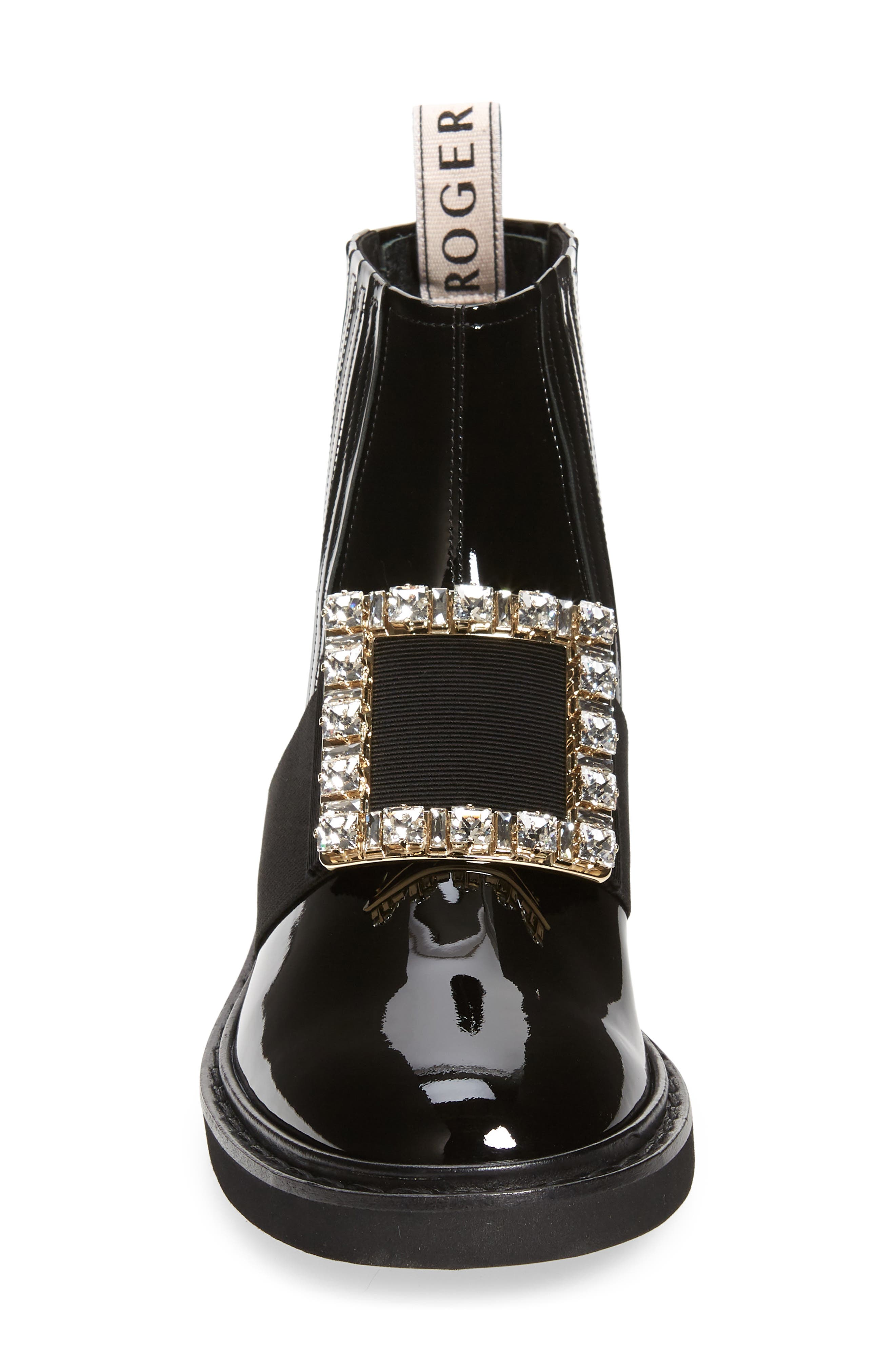 Roger Vivier Viv Rangers Buckle Chelsea Boot, Alternate, color, 