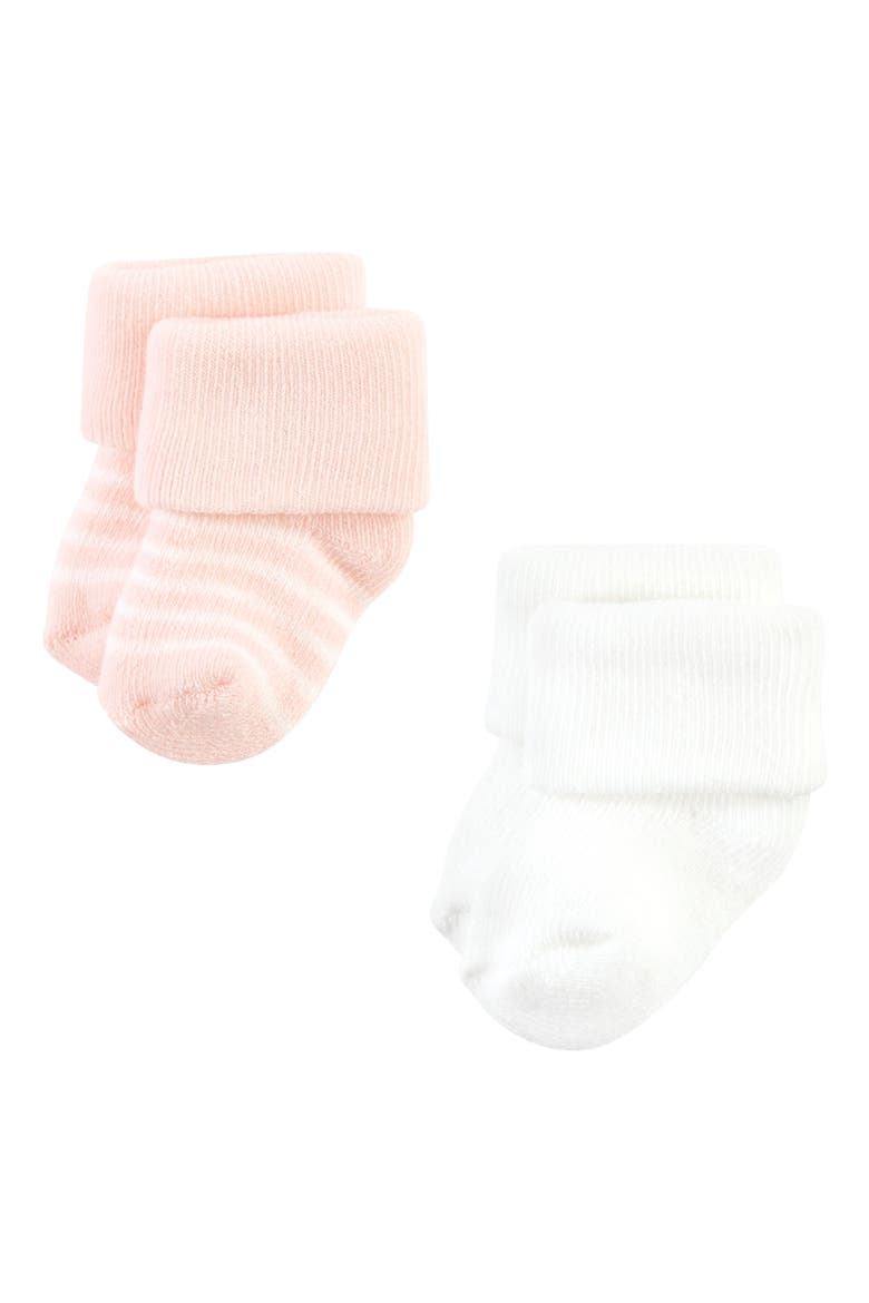 12Pk Cotton Terry Socks, Alternate, color, Pink Cheetah