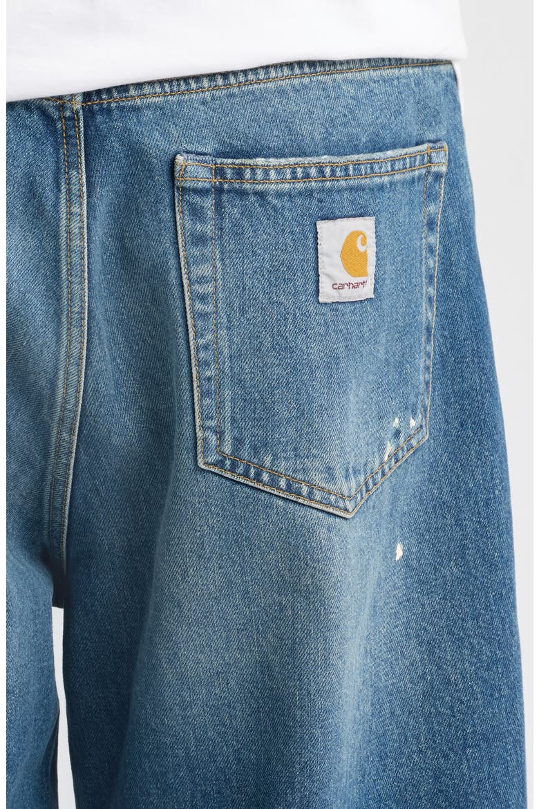 Landon Tapered Leg Jeans, Alternate, color, BLUE (DESTROY WASH, SPLATTER)