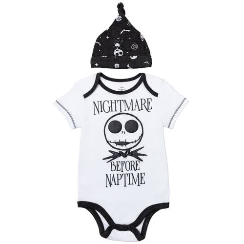 Disney Nightmare Before Christmas Oogie Boogie Bodysuit Pants & Hat Set In Black