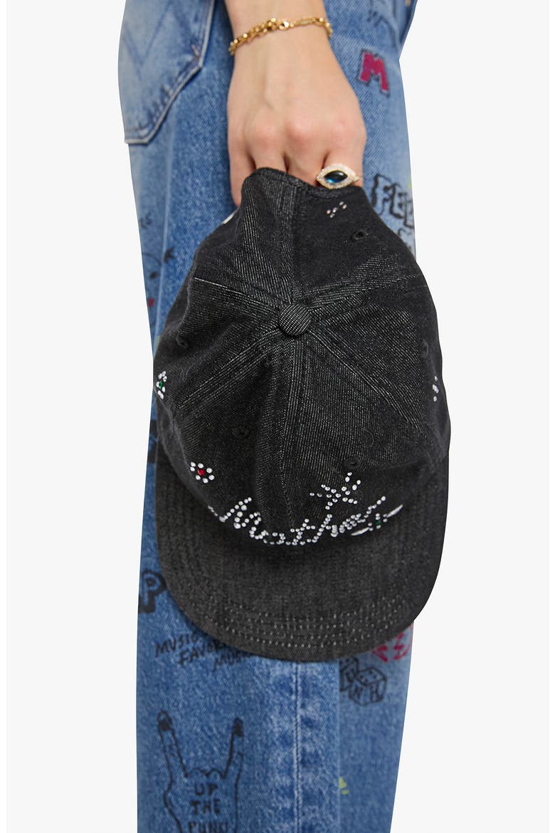 Hats Off Denim Baseball Cap, Alternate, color, HARDCORE
