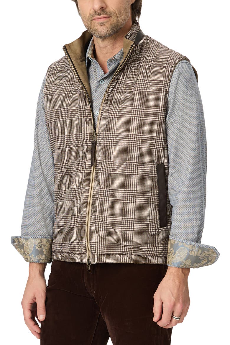 Cauthorne Quilted Leather Vest, Alternate, color, TAN