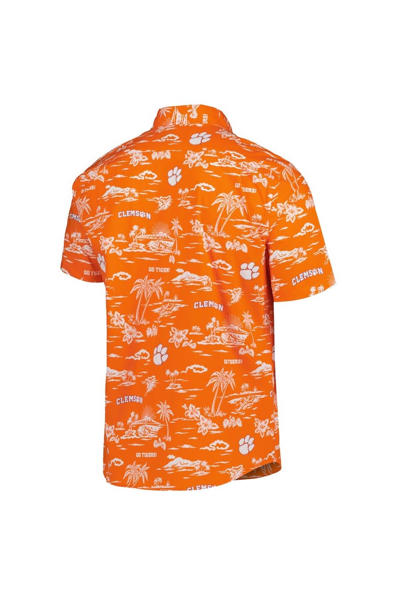 Men's Reyn Spooner Orange Clemson Tigers Classic Button-Down Shirt, Alternate, color, Orange
