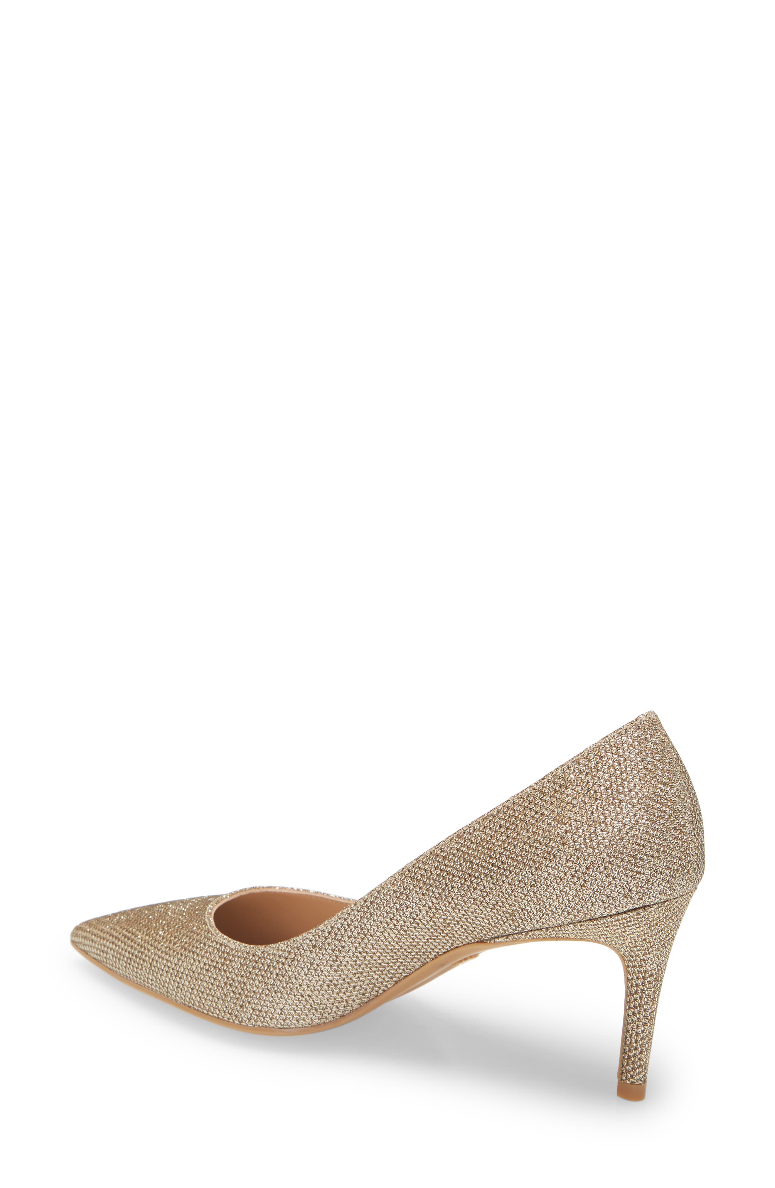 Linsi 75 Pointed Toe Pump, Alternate, color, PLATINUM