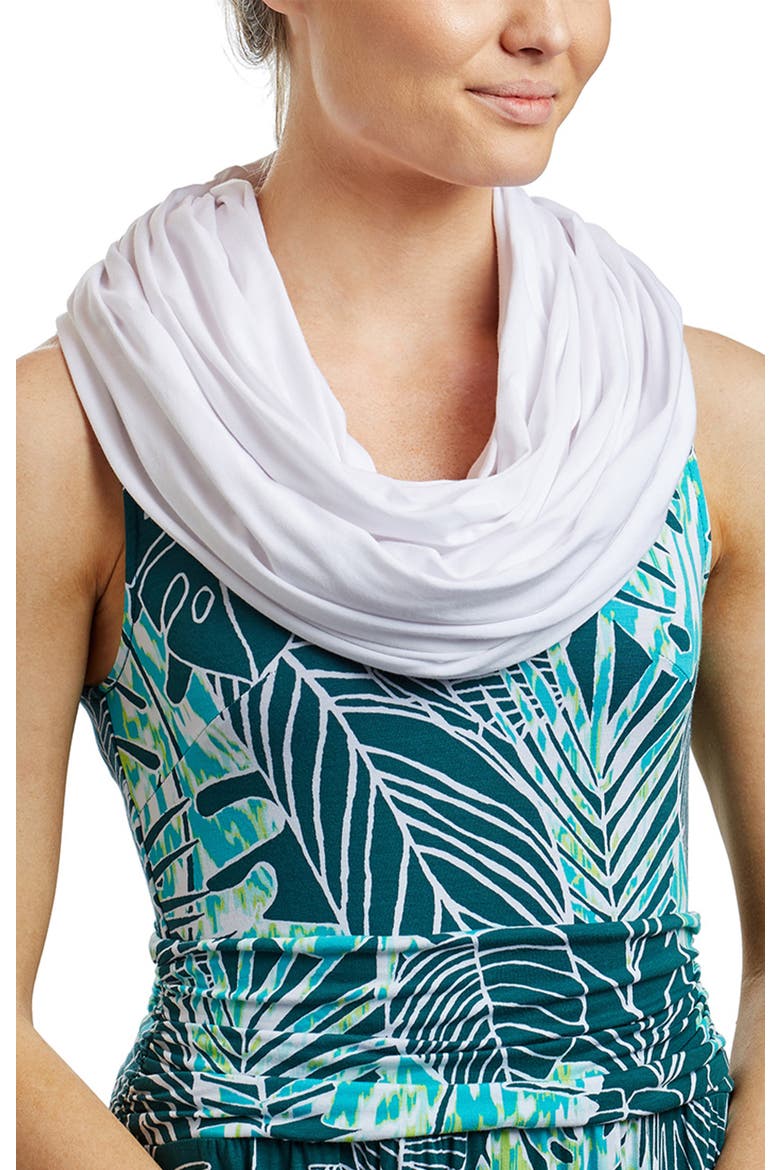 Sun Shawl, Alternate, color, White