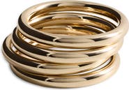 MANGO Set of 4 Bangle Bracelets