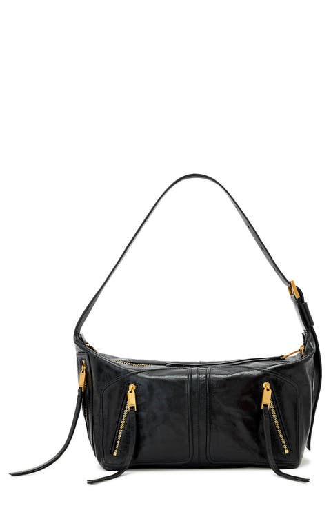 Jean Ray Leather Shoulder Bag