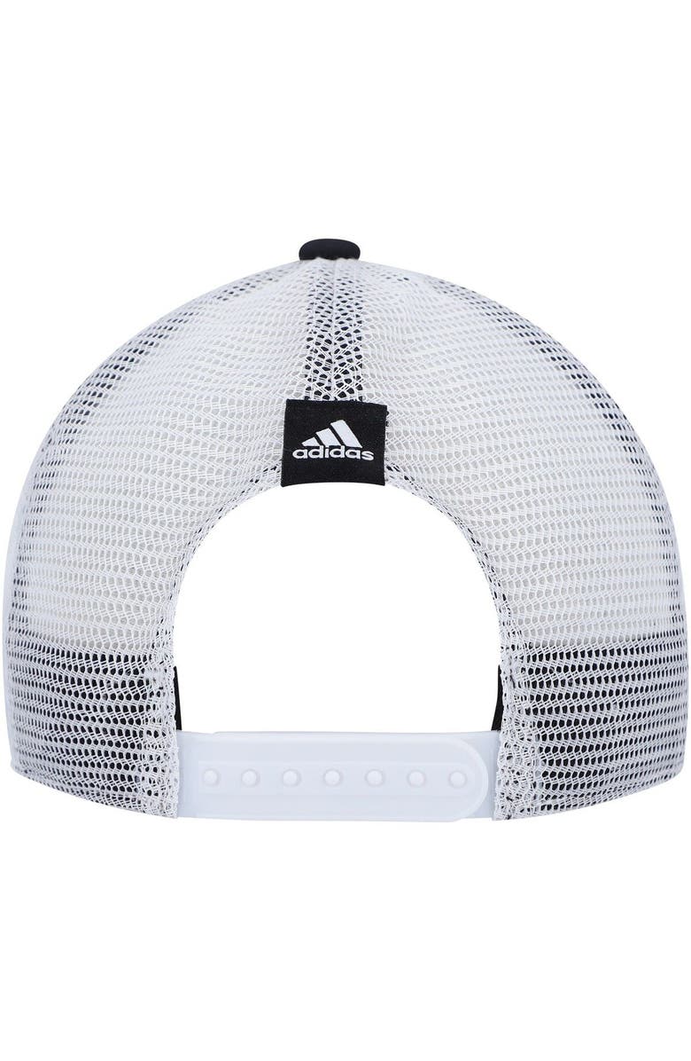 adidas Women's adidas Black/White Pittsburgh Penguins Graphic Foam Trucker Snapback Hat, Alternate, color, Black