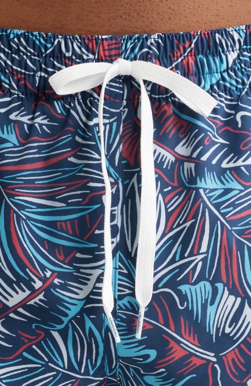 Chubbies The Bahamians Classic Lined 5.5-inch Swim Trunks In Blue
