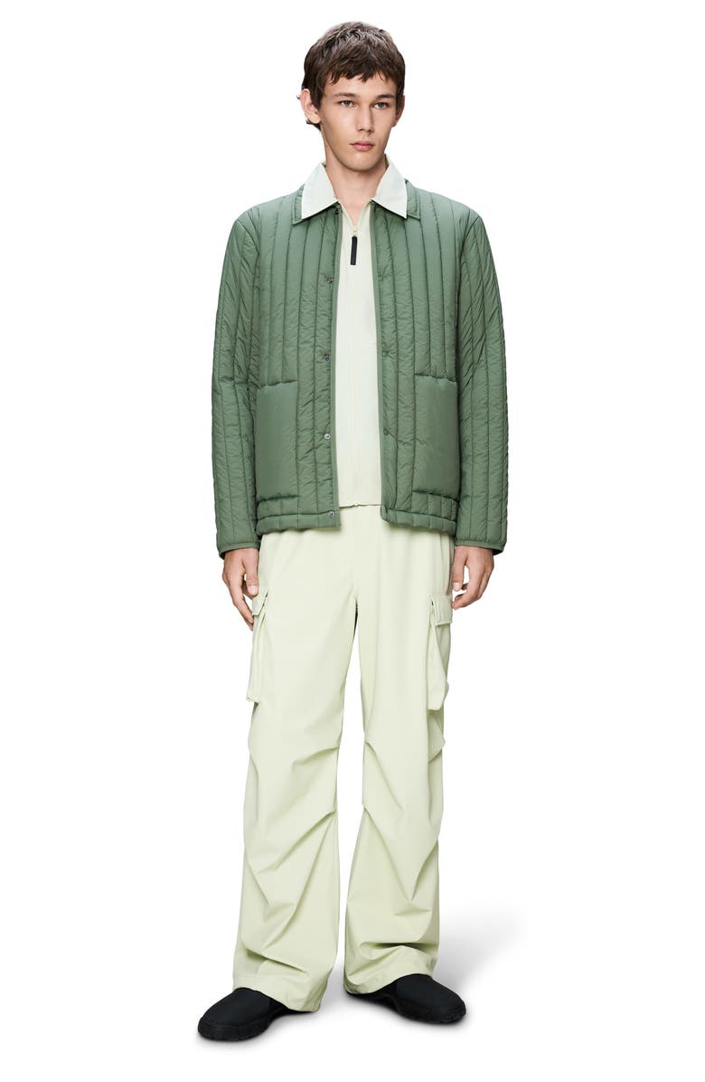 Rains Banja Liner Overshirt, Alternate, color, Well