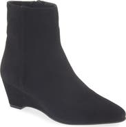 Aquatalia Kellini Waterproof Leather Wedge Bootie