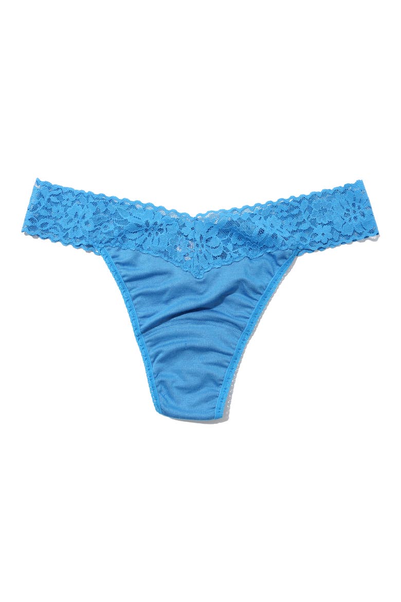 DreamEase™ Original Rise Thong, Alternate, color, LAGUNA BLUE