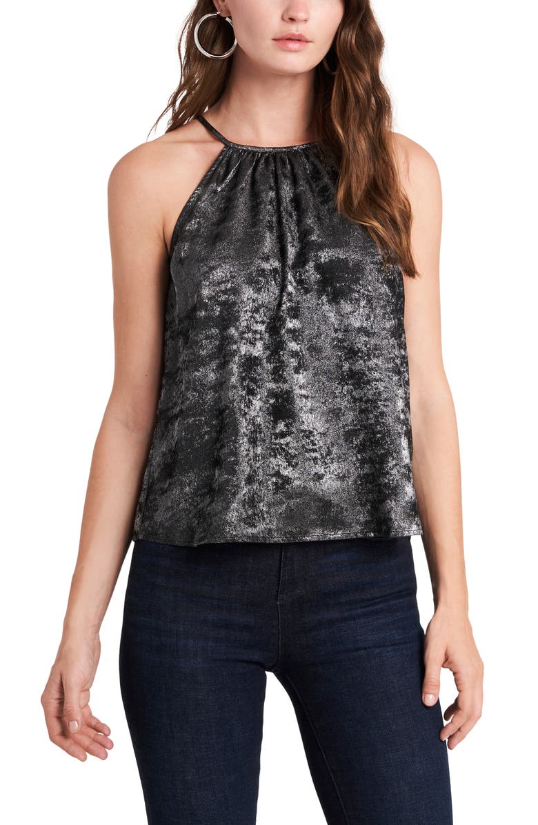 1.STATE Metallic Halter Top, Main, color,