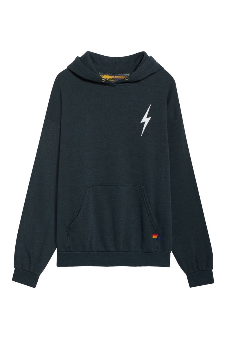 Bolt Stitch Hoodie, Alternate, color, CHARCOAL