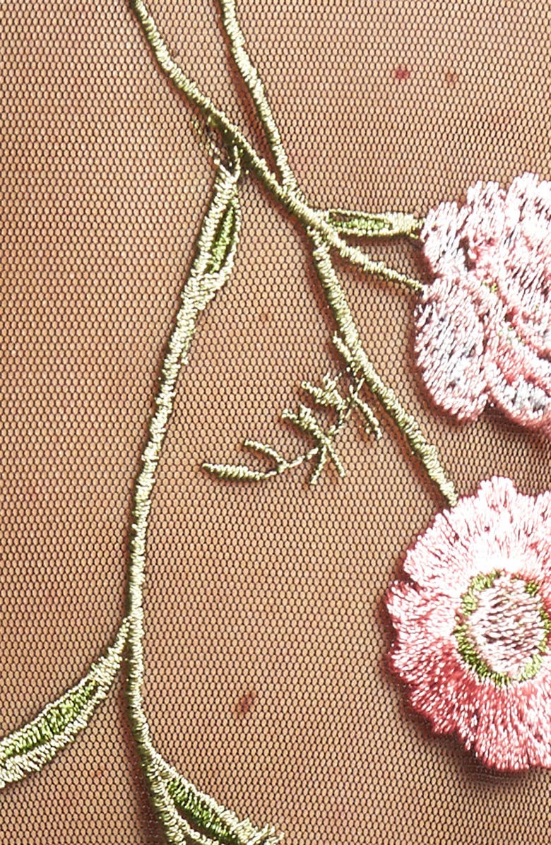 Ten Sixty Sherman Embroidered Mesh Top, Alternate, color, 