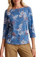 Tommy Bahama Ashby Isles Breezy Blooms Bateau Neck Top