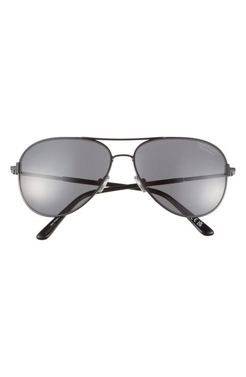Clark 59mm Pilot Sunglasses