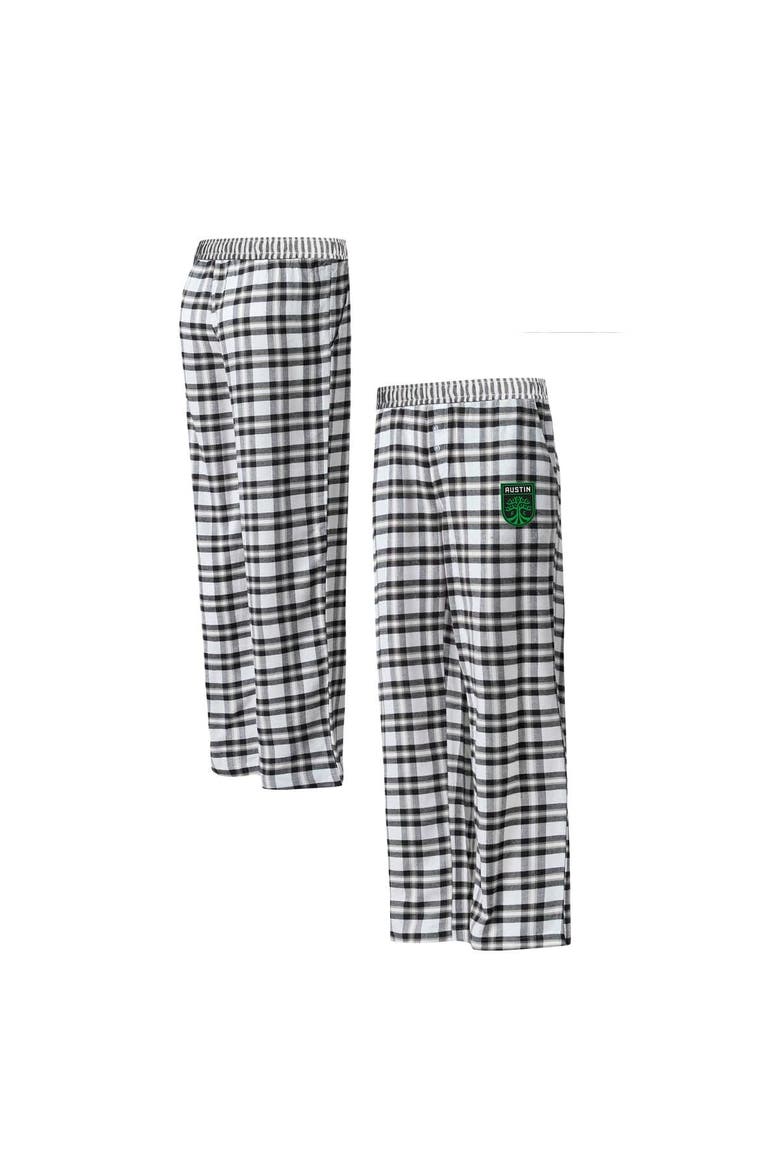 Women's Concepts Sport Black Austin FC Sienna Flannel Pants, Main, color, Black
