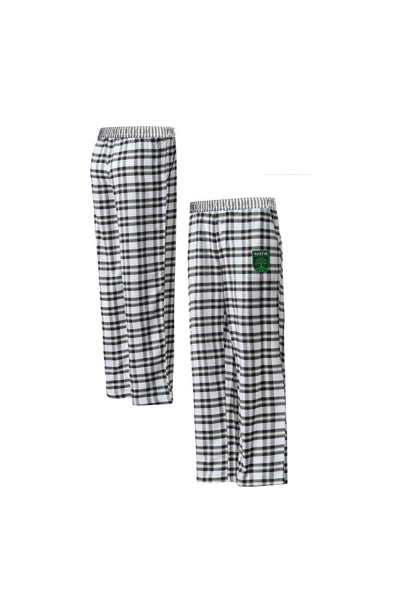 CONCEPTS SPORT Women's Concepts Sport Black Austin FC Sienna Flannel Pants, Main, color, Black