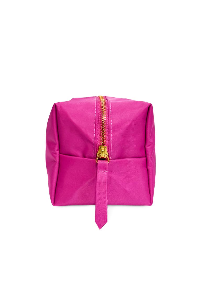 The Rouge Cosmetic Bag, Alternate, color, Hot Pink