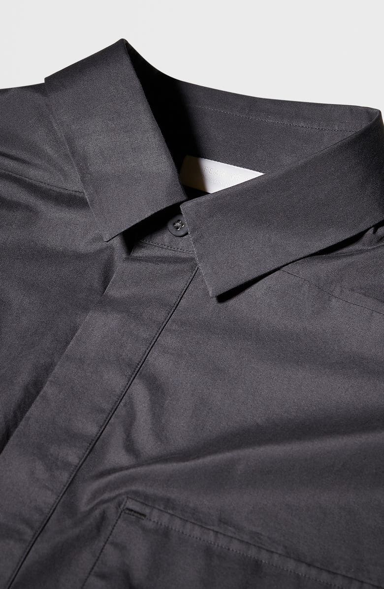 Fear of God x Ermenegildo Zegna Oversized Short Sleeve Shirt, Alternate, color,