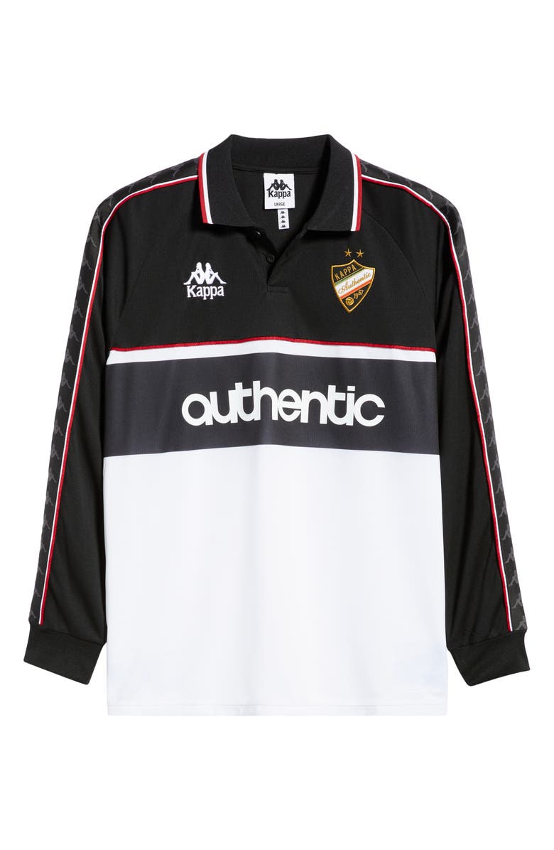 KAPPA 222 Banda Onika Soccer Shirt, Alternate, color, Black - White - Red Racing