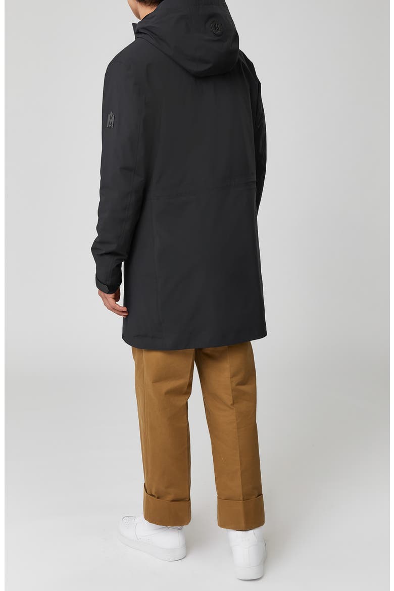 2-in-1 Water Repellent Parka with Removable 800 Fill Power Down Liner, Alternate, color, BLACK