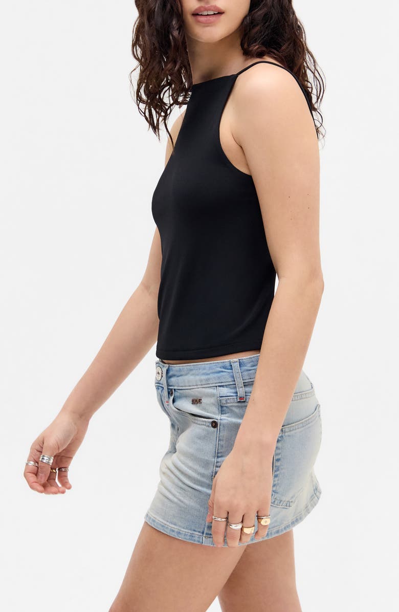 BDG Urban Outfitters Carrie Backless Tank, Alternate, color, Black