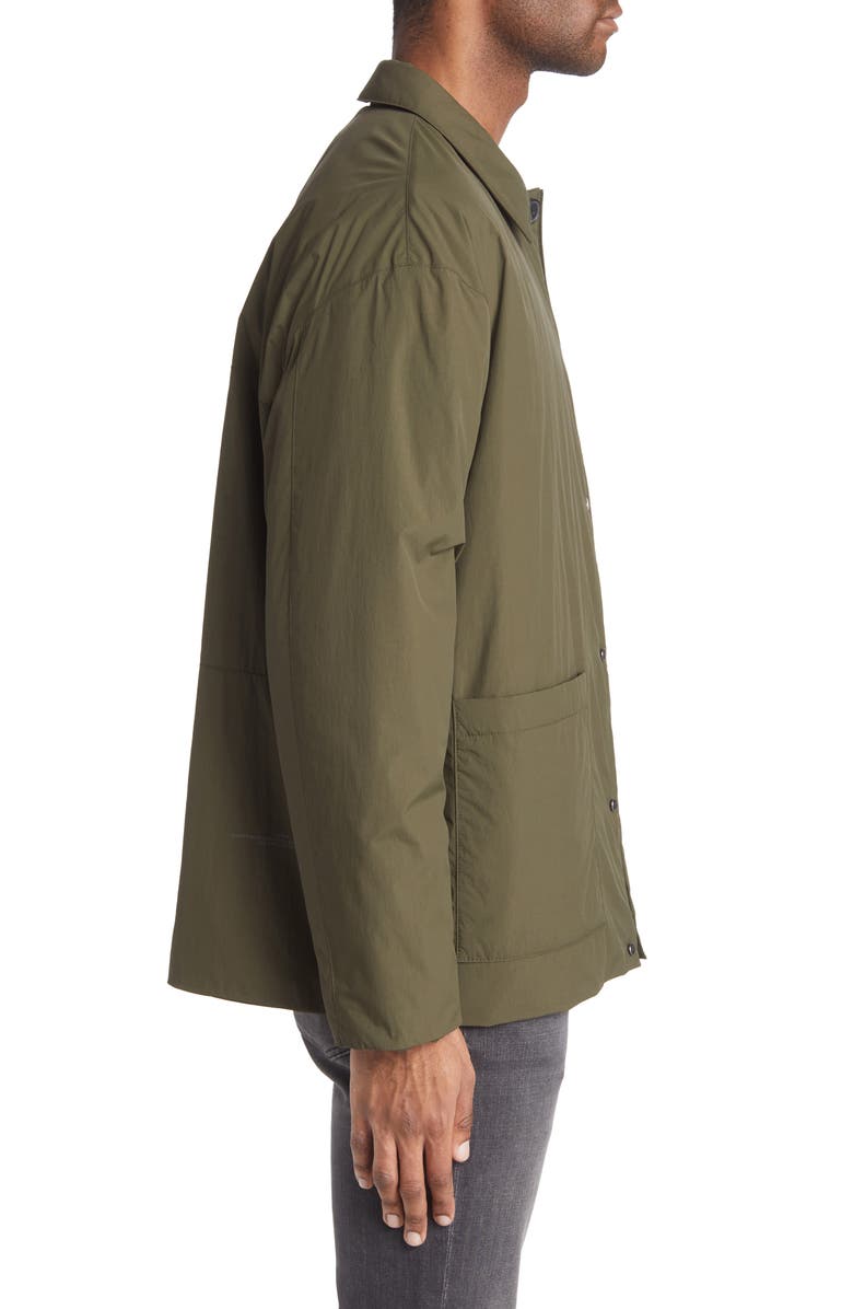 FRAME Puffy Workwear Jacket, Alternate, color, Military Green