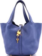 Pre-Owned Hermes Picotin Lock Bag Clemence MM