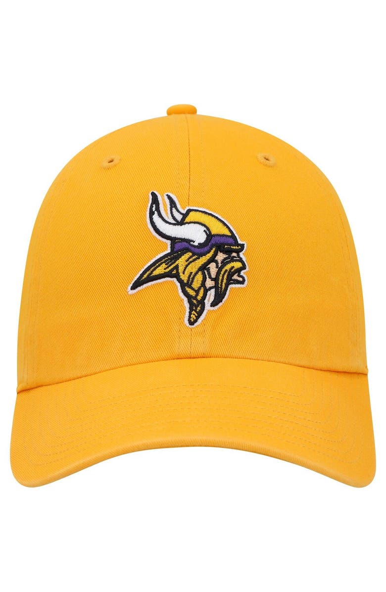 '47 Men's '47 Gold Minnesota Vikings Clean Up Alternate Adjustable Hat, Alternate, color, Gold