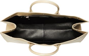 Saint Laurent Large Rive Gauche Leather Tote | Nordstrom