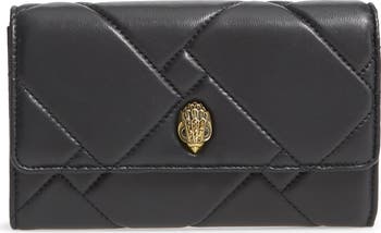 Kensington Quilted Leather Wallet on a Chain