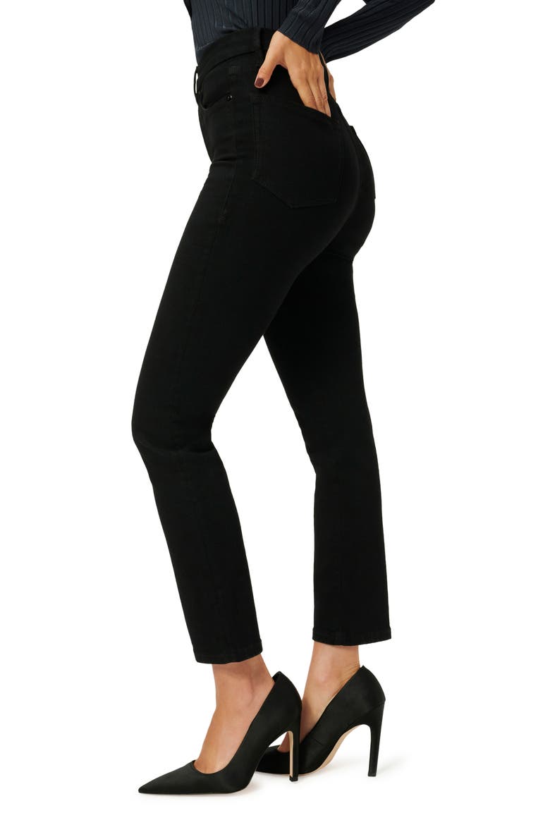 Always Classic High Waist Straight Leg Jeans, Alternate, color, BLACK165