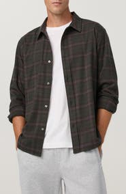 Vuori Long Sleeve Midweight Flannel Shirt