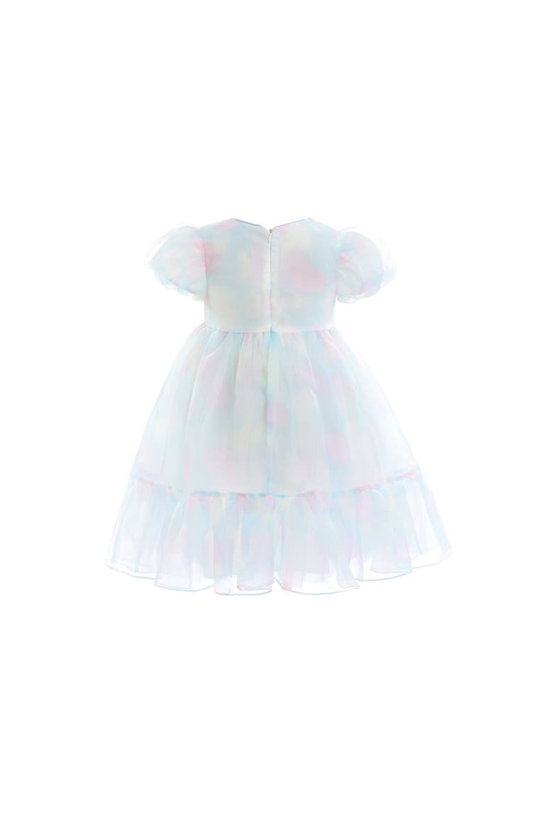 Sequin Color Bloom Dress, Alternate, color, Blue