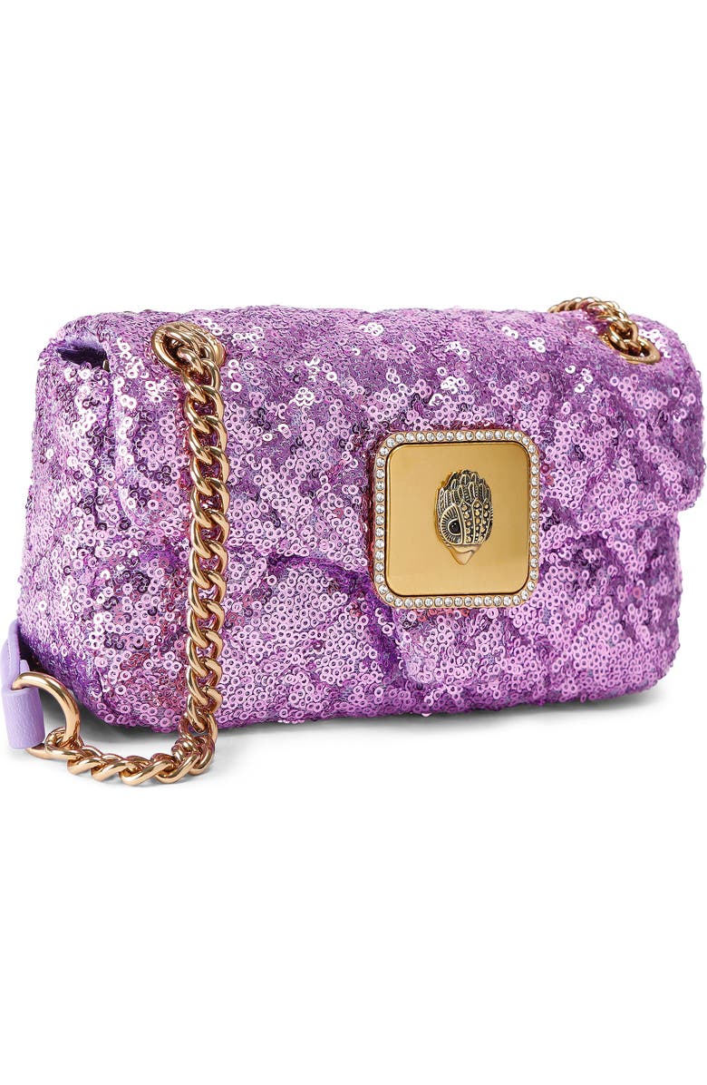 Kurt Geiger London Mini Pimlico Crossbody Bag, Alternate, color, Purple