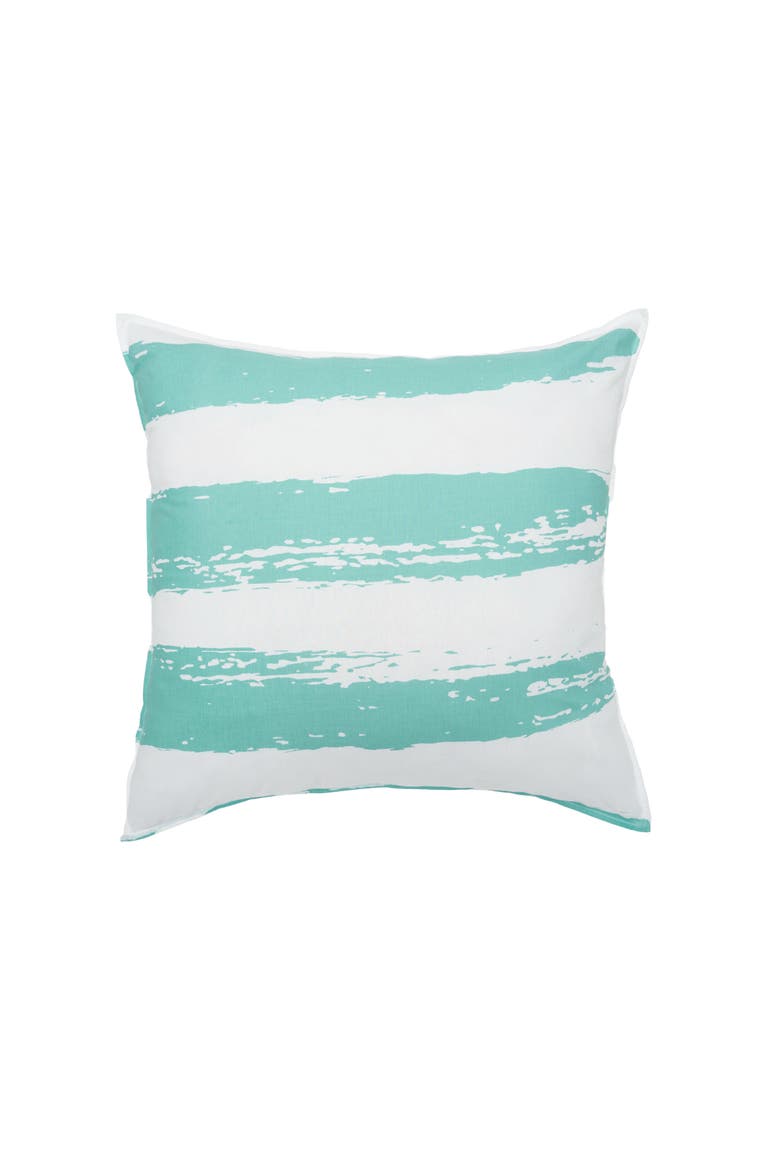 Langley Cotton Euro Pillow Sham, Main, color, Blue