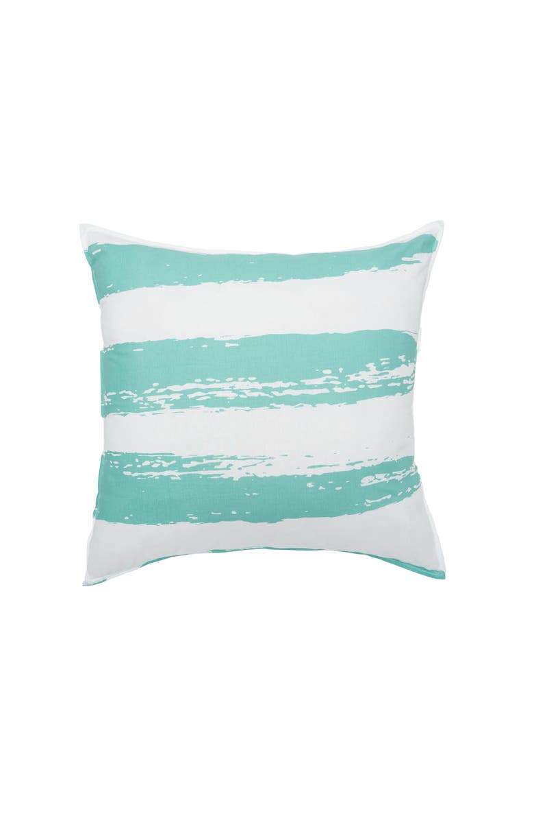 carol & frank Langley Cotton Euro Pillow Sham, Main, color, Blue