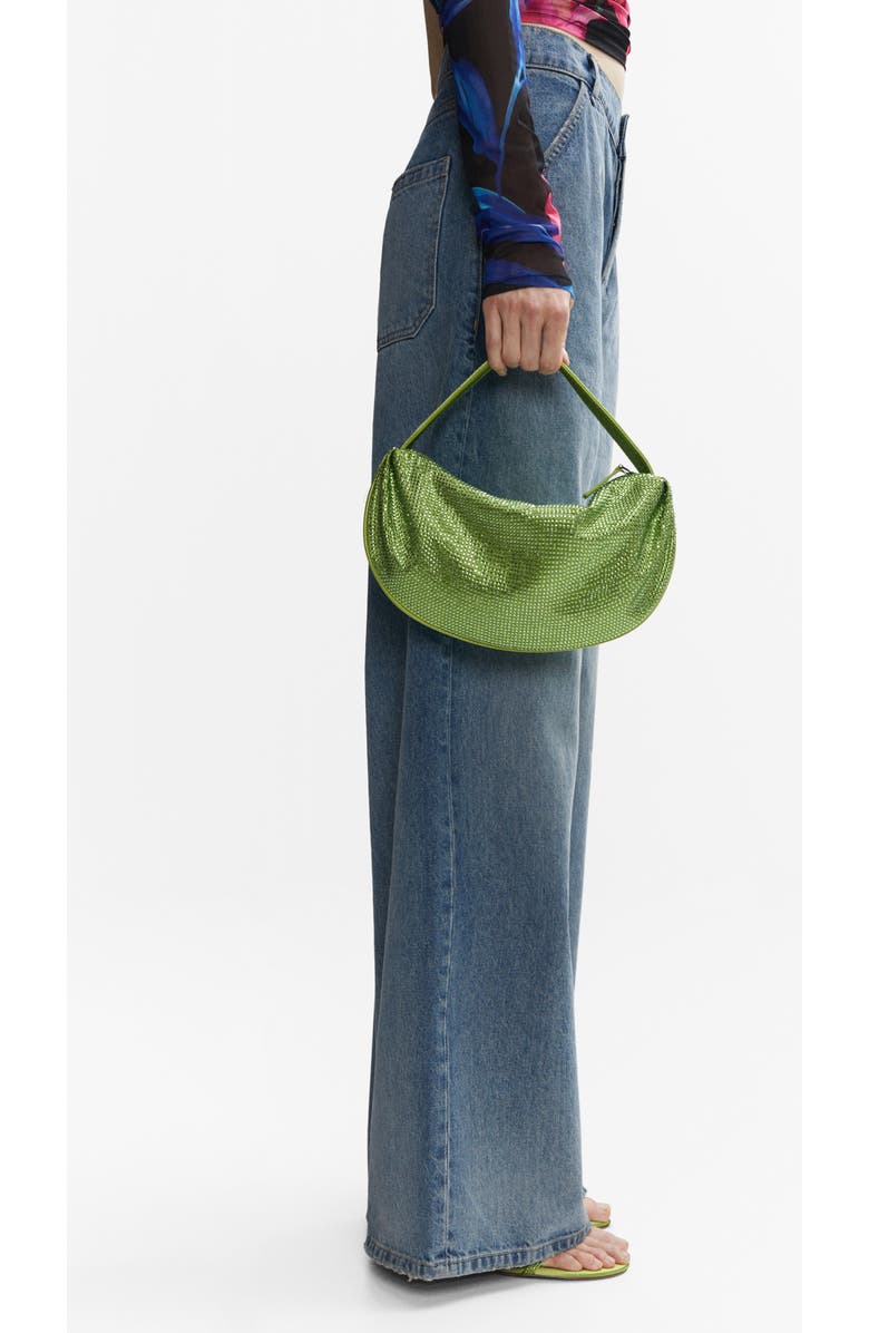 MANGO Crystal Top Handle Bag, Alternate, color,