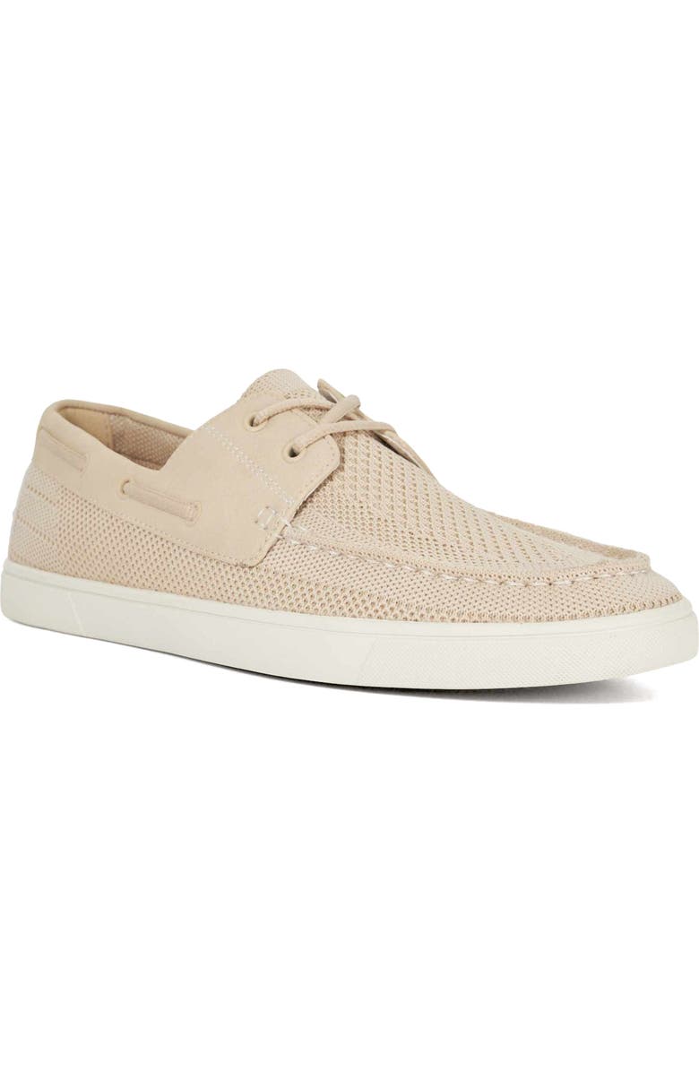 Dune London Blaizerss Boat Shoe, Main, color, Cream
