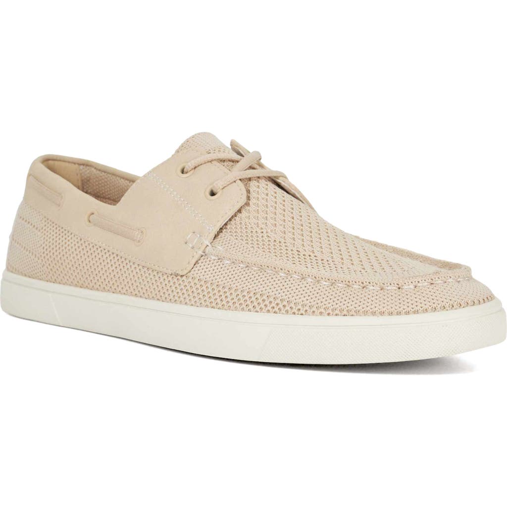 Dune London Blaizerss Boat Shoe In Cream