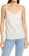 AG Scarlet Matte Satin Camisole