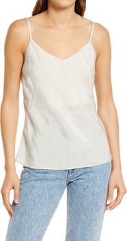 AG Scarlet Matte Satin Camisole