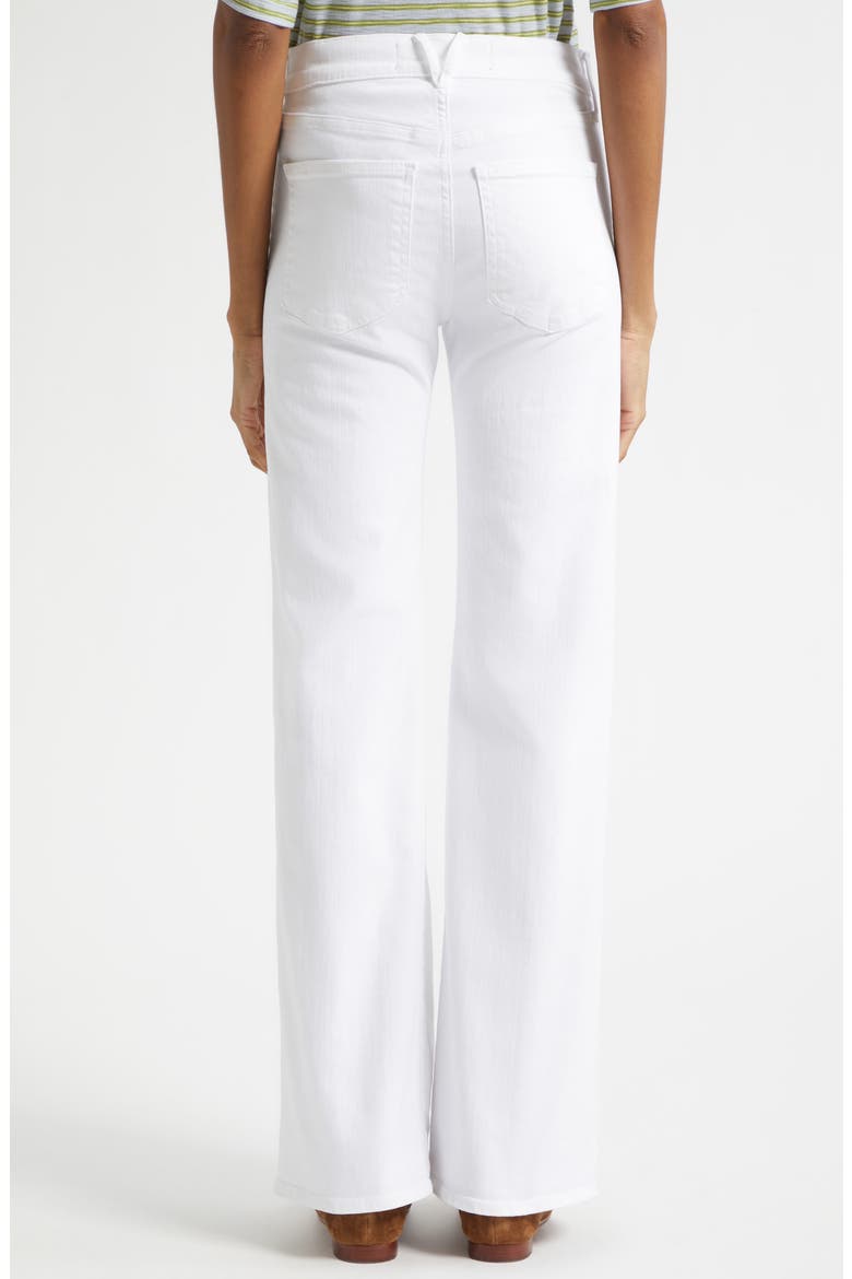 Crosbie Mid Rise Wide Leg Jeans, Alternate, color, WHITE