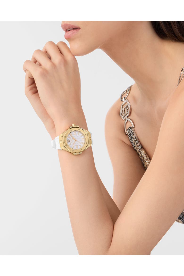 Watches Lady Royal Women, Alternate, color, gold/white